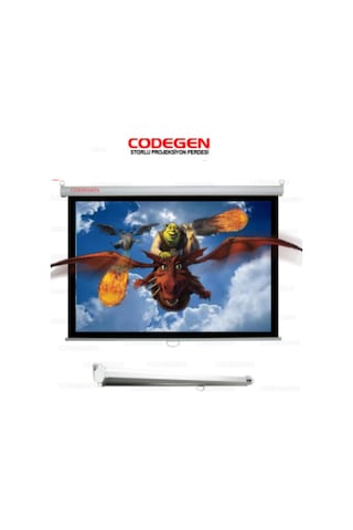 Codegen Ax-20 200X200  Storlu Projeksiyon Perdesi