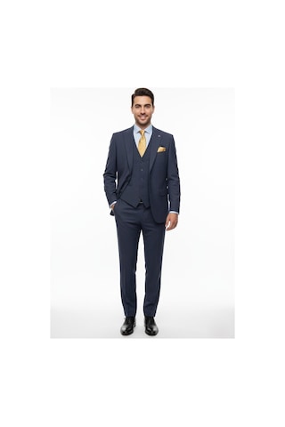 Presto Erkek Slimfit 6 Drop Yelekli Takım Elbise Lacivert 794-200 Lacivert