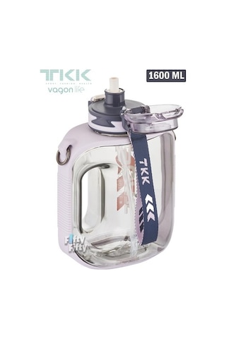 Uzspace Tkk Sporcu Matarası 1000 Ml Purble