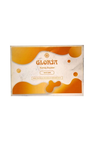 Kumaş Boyası Koyu Sarı 10 Gr Paket Çok Renkli