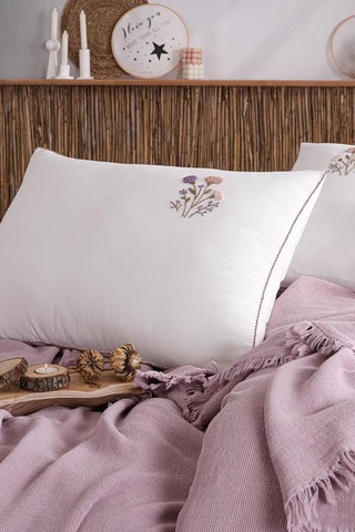 Missera 4 Parça Çift Kişilik Pike Takımı Rose