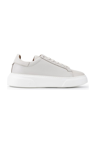 Tamer Tanca Erkek Hakiki Deri Bej Floter Sneakers & Spor Ayakkabı 1212 2501 Erk Ayk Y26 Bej Fltr