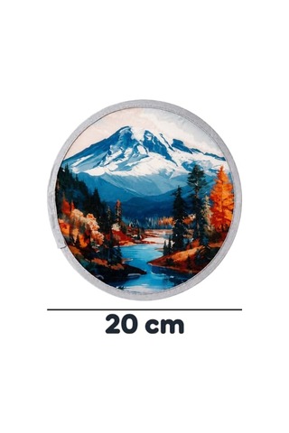 Fenomen Katlanabilir Yelpaze Çantalı 20 Cm Taşınabilir El Yelpazesi, Yazlık Plaj Yelpazesi, Kore Yelpazesi, Kamp Piknik Seyahat İçin Hafif Ve Pratik El Yelpazesi, Japon Yelpaze Model 10