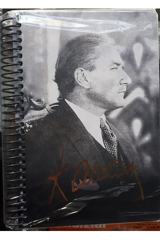 Gıpta Ajanda 2026 Yılı Spiralli 17x24 Cm Atatürk Resimli Kapak