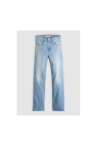 Levi's 724 High Rise Straight Lightweight Kadın Jean Pantolon - Slipped In Cool-16441 Med İndigo - Worn İn