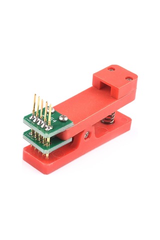 5 Pin Programlama Aparatı 2.54mm Pogo Pin Yaylı Mandal Klips Seri Üretim Entegre