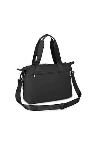 Smart Bags Ekstra Hafif Kumaş Günlük Kadın Omuz Çantası-2022-3139 Siyah