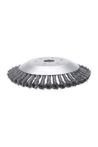 Çim Biçme Makinesi Bükülmüş Çim Tekerlek Çelik Tel Çimen Baş Aylık Tepsisi, Boyut: 8 İnç, Boyut:8 İnç