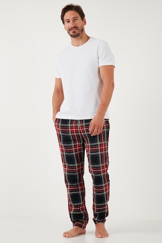 Buratti Erkek Pijama Altı 611pt00154 Siyah-kırmızı Siyah - Kırmızı