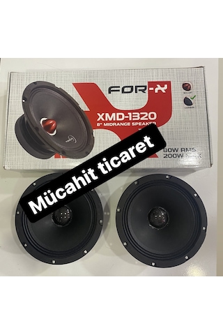 Forx 20Cm Carbon Yeni Seri Kapaksız Midrange Ciftti 400Wat 160Rms