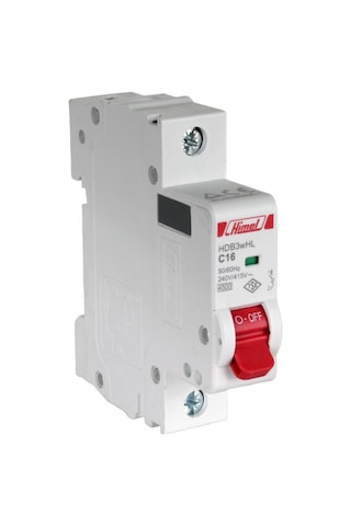 Himel 1x16A 4.5kA C Eğrisi Otomatik Sigorta