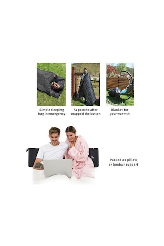 KingCamp Smart Waterproof Blanket-Crimson 540 Uyku Tulumu Kırmızı