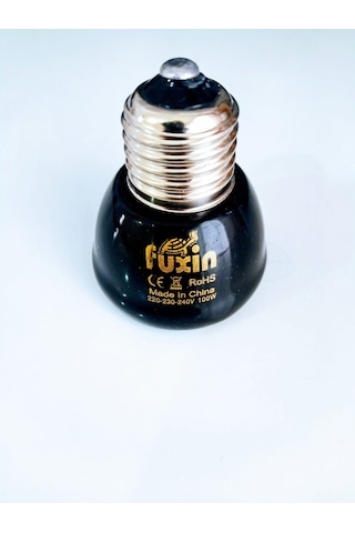 Seramik Sürüngen Isıtıcı Lamba Kızılötesi Ampül 100W E27 Kuluçka N11.3668