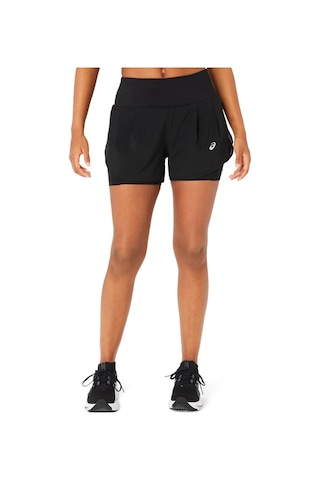 Asics Road 2-n-1 3.5ın Short Kadın Black Şort 2012c975-001 Siyah