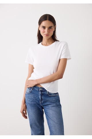 Penti Kırık Beyaz Basic Slim Fit Tişört