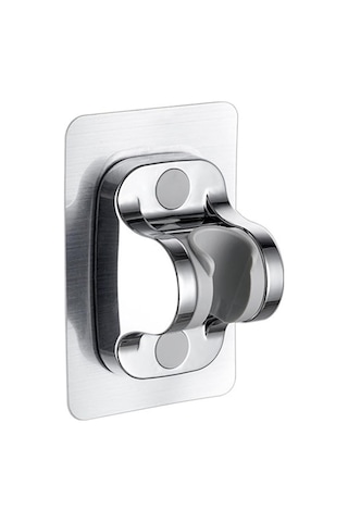 Ayarlanabilir Duş Başlığı Tutucusu Delme Gerektirmeyen Banyo Braketi B Diğer