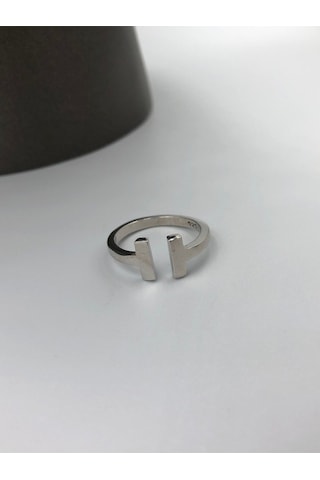 Vog Tiffany T Model 925 Ayar Gümüş Beyaz Renk Yüzük Roze,sarı Seçeneği
