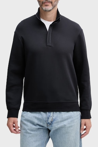 Armani Exchange Pamuklu Regular Fit Yarım Fermuarlı Dik Yaka Sweat Erkek Sweat Xm001295 Af10818 Ub101 Lacivert