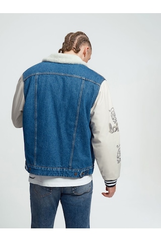 LOFT Oversize Fit Erkek Ceket Lf2033975 Q1.v1 Denim