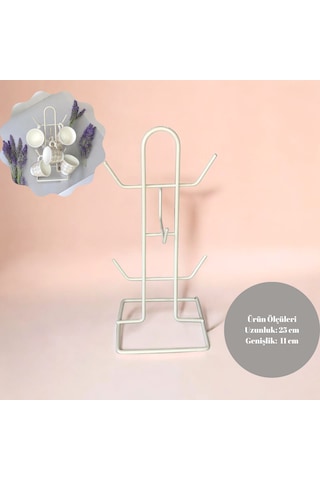 Fincan Askısı, Metal Masa Üstü , Tezgah Üstü Dola