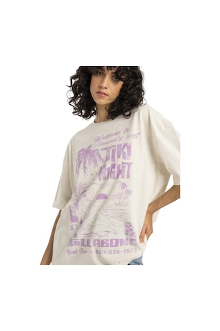 Bıllabong Billabong High On Life Kadın Mavi Tişört 4194 Çok Renkli