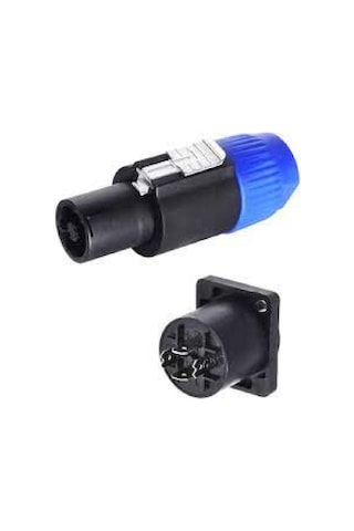 Spekon Erkek Fiş-4 Pin Jak Konnektör Kaliteli-10 Adet
