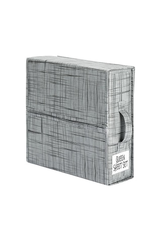 Sones Yatak Altı Saklama Çantası Katlanabilir Saklama Kutusu Giysiler, Battaniyeler, Yorgan Kılıfı, Renk: Çizgili Diğer