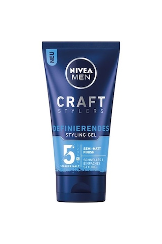 Nivea Men Craft Stylers Erkek Saç Jeli 150 Ml Yarı Mat Bitiş 5 Numaralı Tutuş Gücü Seviyesi