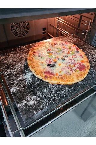 Doğal Bazalt Fırın Pişirme Taşı 30 x 40 CM