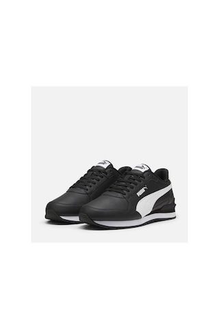 Puma St Runner V4 L Spor Ayakkabı Erkek Siyah