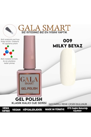 Gala Smart Classic Kalıcı Oje 10 Mle No:009