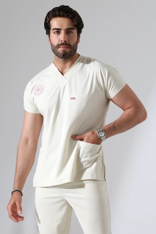 Bflex Unisex Likralı Yarasa Kol Takım - 6452 Ekru