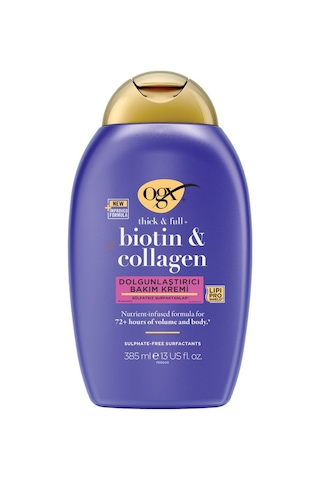 OGX Biotin & Kolajen Dolgunlaştırıcı Sülfatsız Saç Bakım Kremi 385 ml