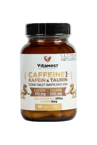 Vitamost Kafein 60 Tablet