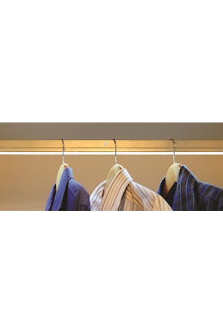 Gürçay Led Işıklı Dolap Içi Askı Borusu Pilli 61-80Cm