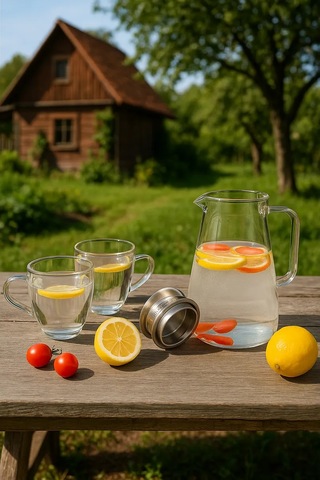 Cnglass Soğuk Ve Sıcak İçecekler İçin Sürahi Çaydanlık 167800365