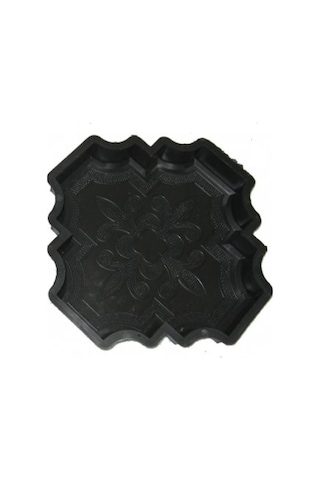 Plastik Parke Taşı Kalıbı Tekli Büyük Orkide 4,5 Cm (10 Ad)