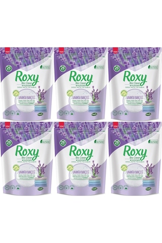 Dalan Roxy Bio Clean Matik Sabun Tozu 800GR Lavanta Bahçesi 6'lı