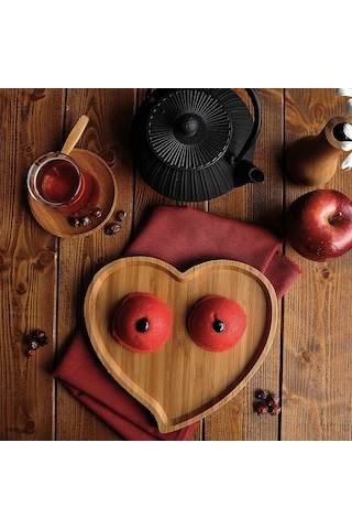 Bambum Amor Kalp Tepsi Küçük