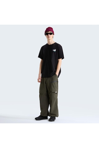 The North Face U Off Pıste Embro Rlx Ss Tee-graphıc Unisex Tişört Nf0a8ja5jk31 Siyah