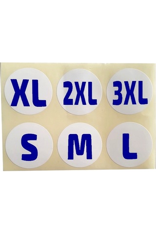 Sayı Etiketi Sayı Sticker Numara Etiketi 1'den 100'e Kadar Mavi