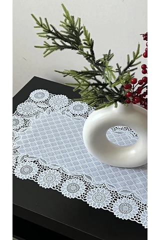 Best Price 34 Beyaz Dikdörtgen Masa Bezi 277597836 Beyaz