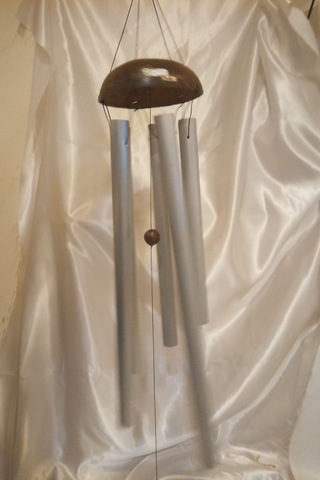 Deprem Zili Çanı Rüzgar Çanı Zili Feng Shui Ejderha Yılı Koruyucu Yin Yang 5 Metal Boru Büyük Boy 01