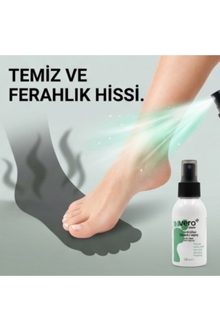 Hmd Bitkisel Ayak Koku Önleyici Ayak Kokusu Spreyi 100 Ml Terleme Önleyici Ve Nemlendirici Ayakkabı Koku Giderici