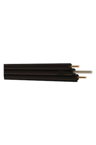 Bapdt Harici Telefon Kablosu Çelik Askı Telli Bakır 2x0.8 Mm 10 Metre