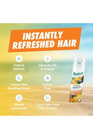 Batiste Tropical Kuru Şampuan 200 Ml 1 KG