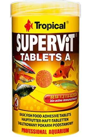 Tropical Supervit Tablets A 100 Adet Kovadan Bölme