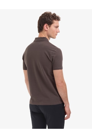 Pierre Cardin Erkek Koyu Kahverengi Tişört Basic 50321128-vr084