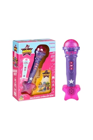 Erdem Toys Işıklı ve Müzikli Oyuncak Mikrofon