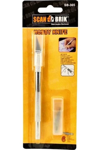 Sb-365 Scan Brik Hobby Knife 6 Yedekli Kretuar